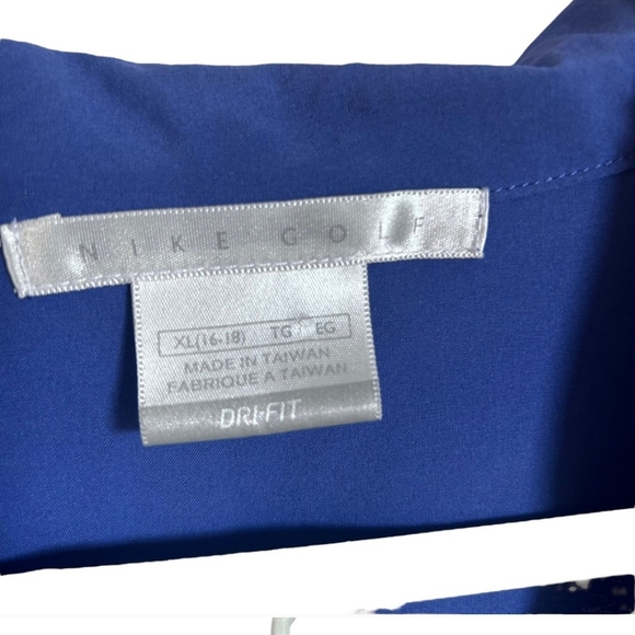 Nike Long Sleeve Collared Golf Top - Picture 2 of 4